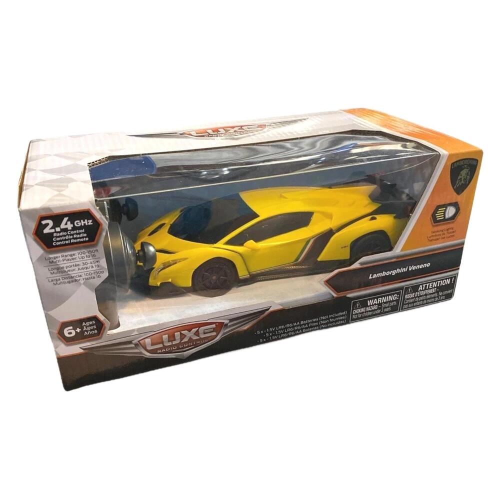 Luxe Radio Control Yellow Lamborghini Veneno Rc Car Lambo Race Car New‎ Lights